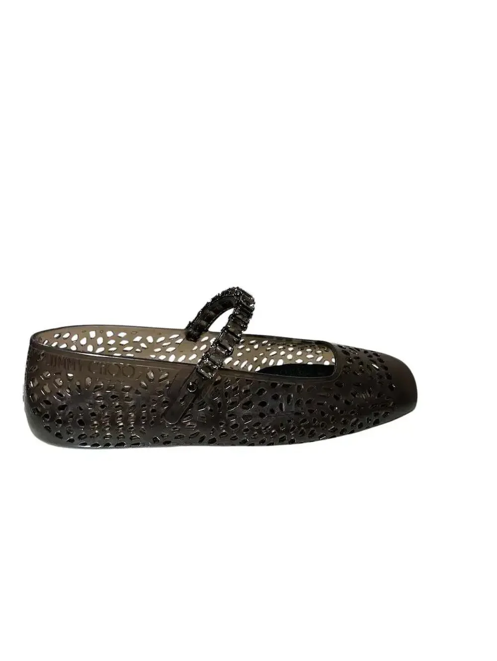 Jimmy Choo The Jelly Crystal Flats(PLEASE REQUEST YOUR SIZE BEFORE PURCHASING)